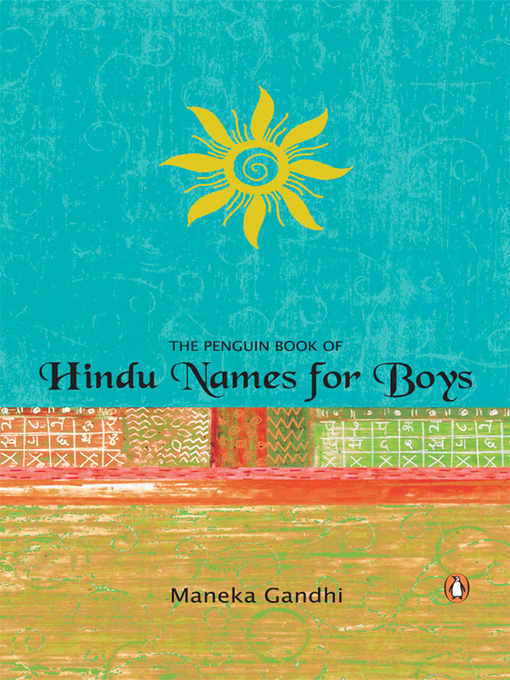 Title details for Penguin Book of Hindu Names For Boys by Menka Gandhi - Available